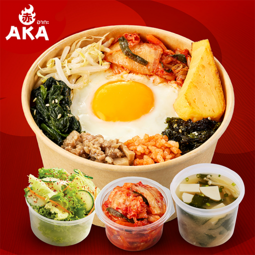 AKA80033342 ชุดข้าวยำเกาหลีหมู